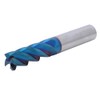 NanO Coated HRC65° Milling Cutter Tungsten Steel 4 Flutes Flat