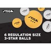 STIGA Performance 4 Player Ping Pong Paddle Set of 4