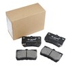 4pcs Rear Disc Low Dust Quiet Ceramic Brake Pads for