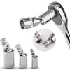 TEHAUX 3pcs Joint Socket Adapter Mechanical Repair Tool High Torque