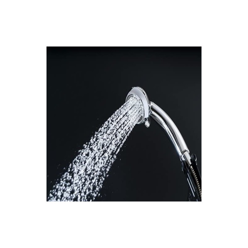 Toshin TH-017-CR AngelAir Premium-EJ Shower Head, Chrome Plated