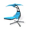 Outdoor Hanging Lounge Chair Replacement Cushion Cover and Umbrella Fabric,