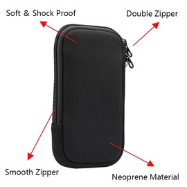 spansee Slim Case for Analogue Pocket , Handheld game console Pouch, Portable Case for Analogue Pocket,Protective Sleeve, Black