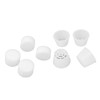 100 Set Hydroponic Grow Baskets Sponges Circular Planting Baskets Plant