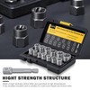 Bolt Extractor Kit, 14 PCS Impact Bolt & Nut Remover