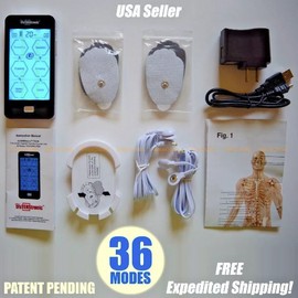 TENS Unit Machine EMS Electric Massager 36 modes Endometriosis Adenomyosis XL