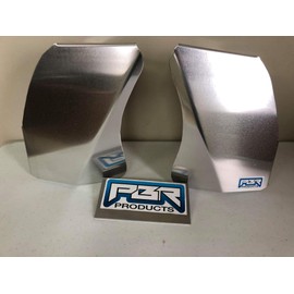 Yamaha Raptor 660 Air Scoops Radiator Scoops Shrouds Mill Finish