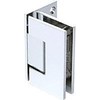 C.R. LAURENCE GEN544CH CRL Polished Chrome Geneva 544 Series Wall Mount Offset Back Plate Hinge
