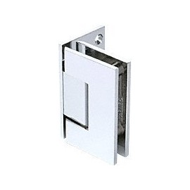 C.R. LAURENCE GEN544CH CRL Polished Chrome Geneva 544 Series Wall Mount Offset Back Plate Hinge