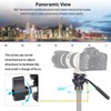 INNOREL F20 Fluid Head,Tripod Pan Tilt Head Mini Pan Metal