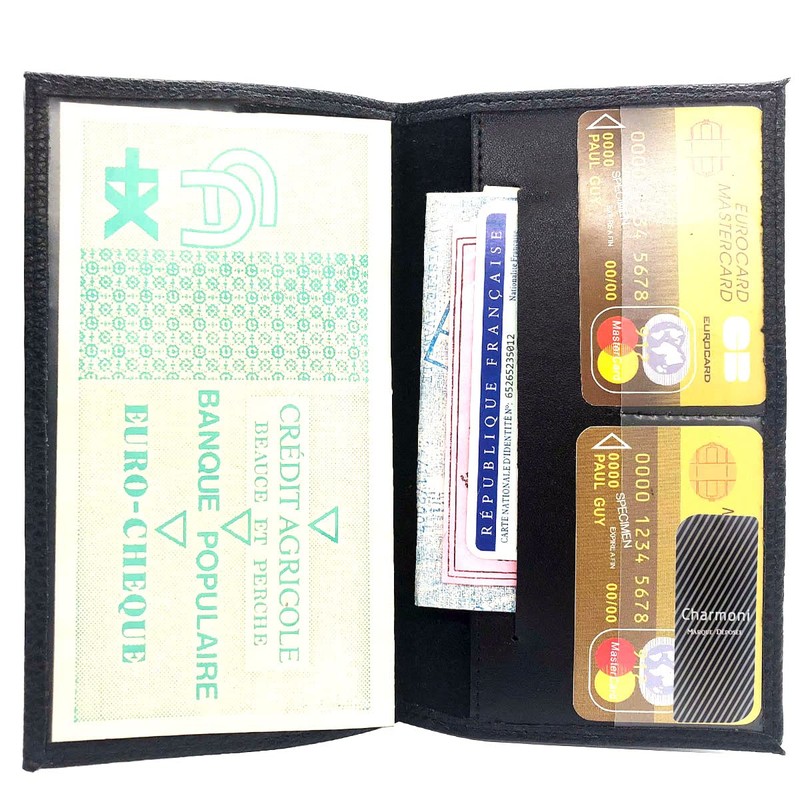 Charmoni - Top Cheque Book Cover - 2 Credit Card