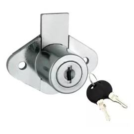 Herrajes Guerrero Cerradura Para Cajón O Puertas Con Llave Herrajes Cromo