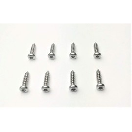 8 ea Headlight Bezel and Ring Torx Screw Kit. Used For 2007 to 2019 Jeep Wrangler JK