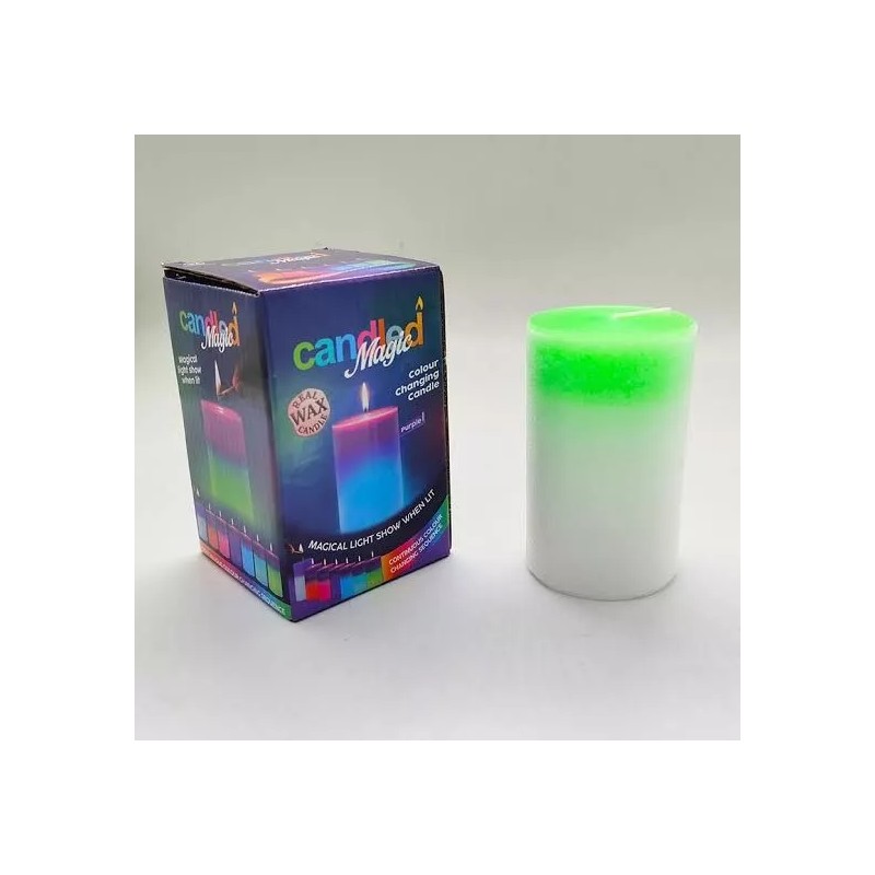 KFMX Vela Mágica Cambio De Colores Ilumina Colores Magica Vela
