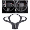 Steering Wheel Frame Trim Cover Carbon Fiber Protective Steering Wheel
