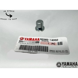 Yamaha Genuine OEM Straight Screw Plug 90340-14002-00