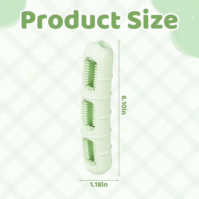 NCXFTP Bite and Brush Dental Toy for Dogs, Interactive Chew