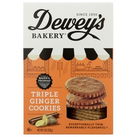 Dewey's Triple Ginger Moravian Cookies