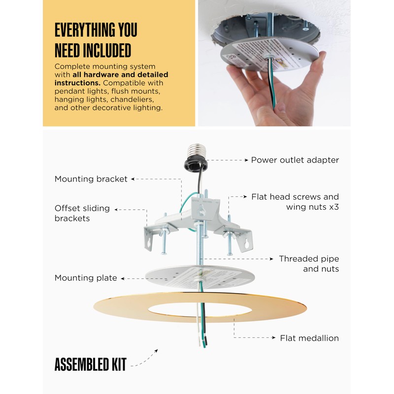 The Can Converter R56 Recessed Can Light Conversion Kit w/