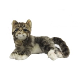 Hansa 7978 Cat Grey Cuddly 20cm