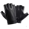 VIEAURA Gloves, PU Leather, Fingerless, Cosplay, Lock, Punk Gloves, Driver