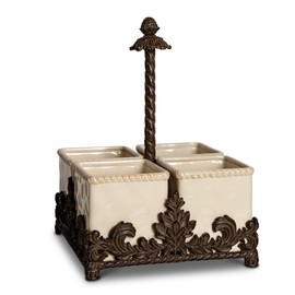 Ceramic Flatware Caddy