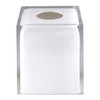 IZOD - Tissue Box Cover, Durable Resin Countertop Accessories, Dorm