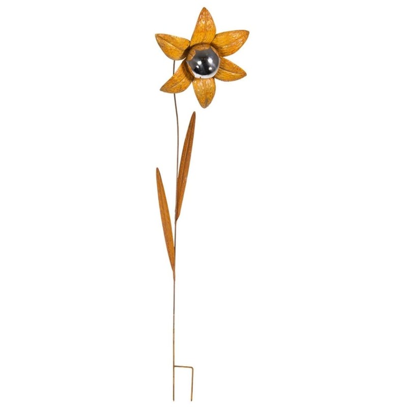 Cim Grate Garden Stake - Patina Flowers
