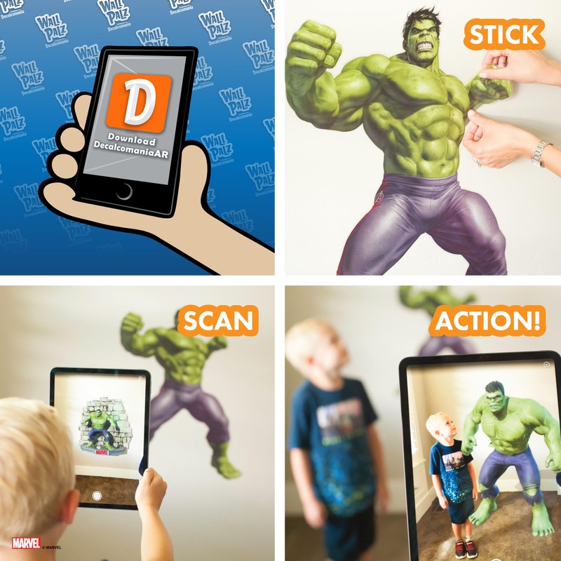 Hulk Interactive Wall Decal