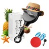 Jar Opener for Seniors, 4-in-1 Adjustable Lid Opener with Non-Slip
