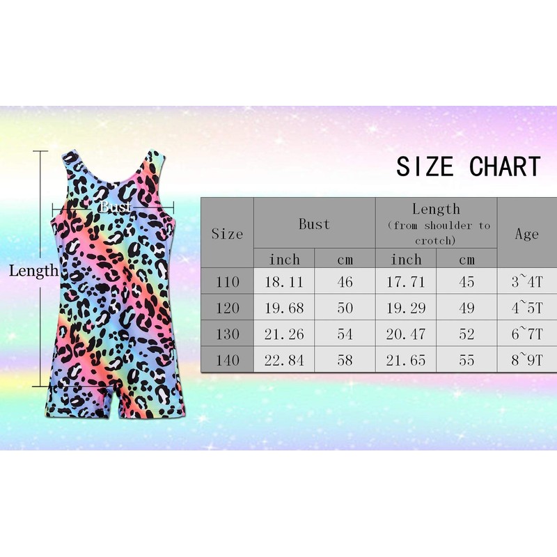 JESKIDS Leotards for Girls Gymnastics with Shorts Dance Biketards Tumbling