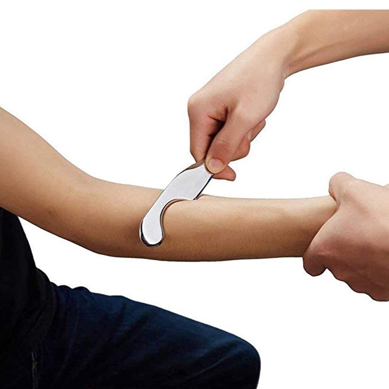 Robulove Stainless Steel Gua Sha Muscle Scraper Tool Set IASTM