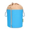 trendfinding Canvas Fabric Clothes Peg Bag with 2 Carabiner Hooks