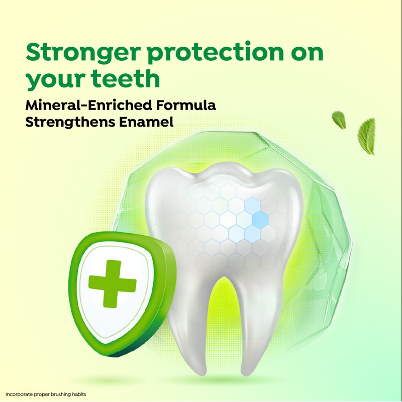 DARLIE Double Action Fresh + Clean Strong Mint Toothpaste 225gx2