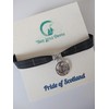 Thistle Plaid Bangle in a choice of Scottish tartans