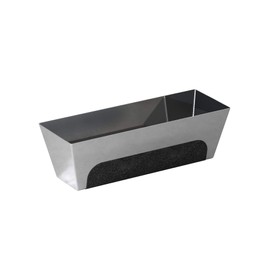 Bon Tool 15-446 Mud Pan - Ss 10" -Non Slip Grip