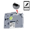 5 X TZe-231 Label Maker Tape 12mm 0.47’’ Laminated White