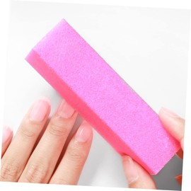Baluue 10pcs Nail File Blocks 4-Sided Sponge Nail Rasp Buffing Tools for Manicure Art Suitable