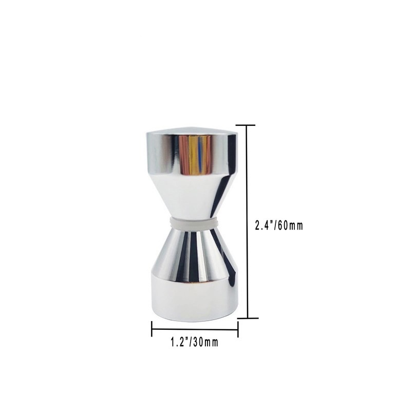 YIDELAI-Glass Door Handle, 2.4 inch Aluminum Alloy Single Hole Handle,