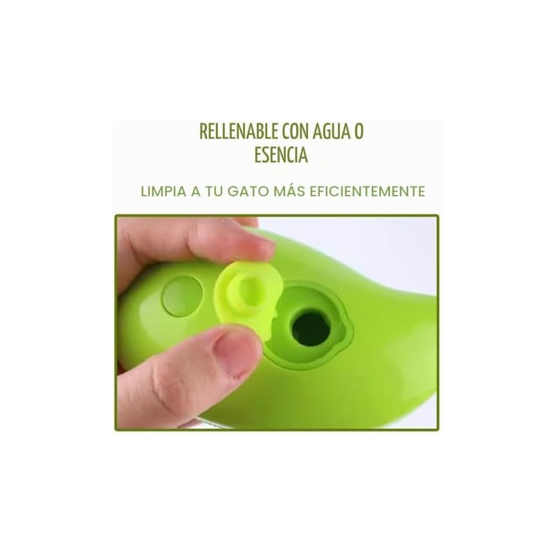 Cepillo de vapor para gatos, cepillo de vapor para gatos