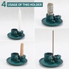 Handmade Cute Palo Santo Holder-4 in 1 Insence-Stick Holder, Sage