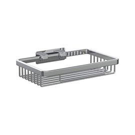 WingIts Shower Basket,8 In W,SS,Polished, Polished Stainless Steel, 8 Inch (WRBPS8)