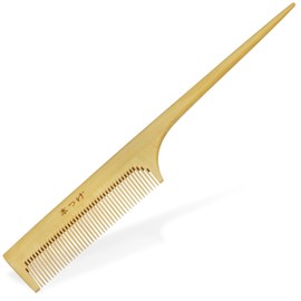 Morikuru SG Wonder Zone TK01-15 Tangle Resistant Comb Tangle Comb Boxwood Comb SG Wonder Zone TK01-15 Length 6.7 inches (17 cm)