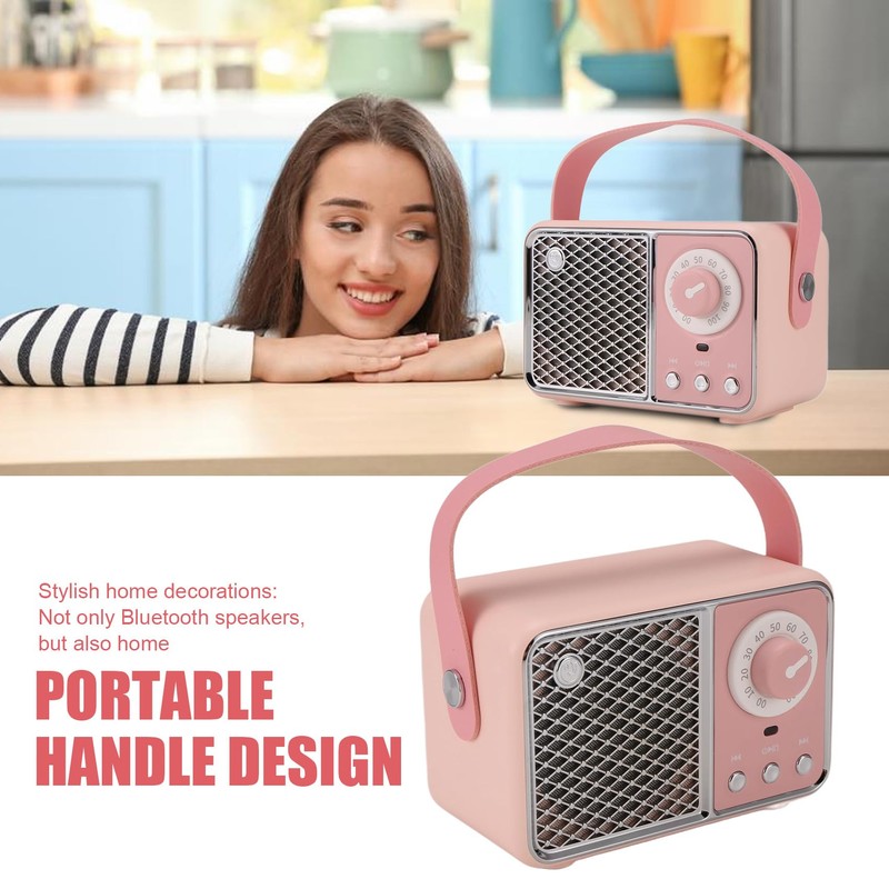 Aswalling Bluetooth Speaker Portable Sound Speaker Music Wireless Radio FM