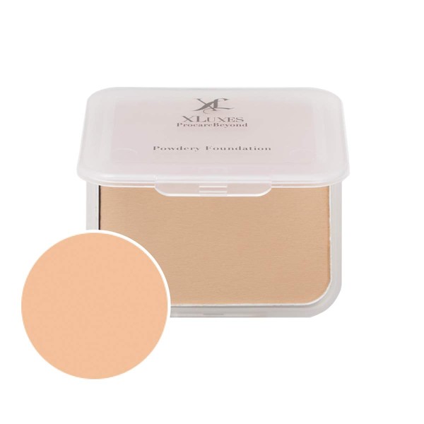 XLUXES Powdery Foundation Pro Care Beyond (Natural Ochre) 0.3 oz (9.5 g)