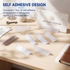 Fulmoon 25 Pcs Sign Holder, Adhesive Base Sign Holders Multiple