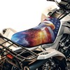 SEANATIVE Eagle Fire American Flag ATV Seat Covers Four-Wheeler Seat