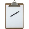 Letter Size Clipboard Standard Clip 9'' x 12.5'' Hardboard (Pack
