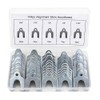 RUMMAIX 144 Pcs Alignment Shims, Metal Shim Kit, Adjustable Spacers,