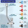 Foam Cannon for Pressure Washer with Dual Connector, Balabulala Car